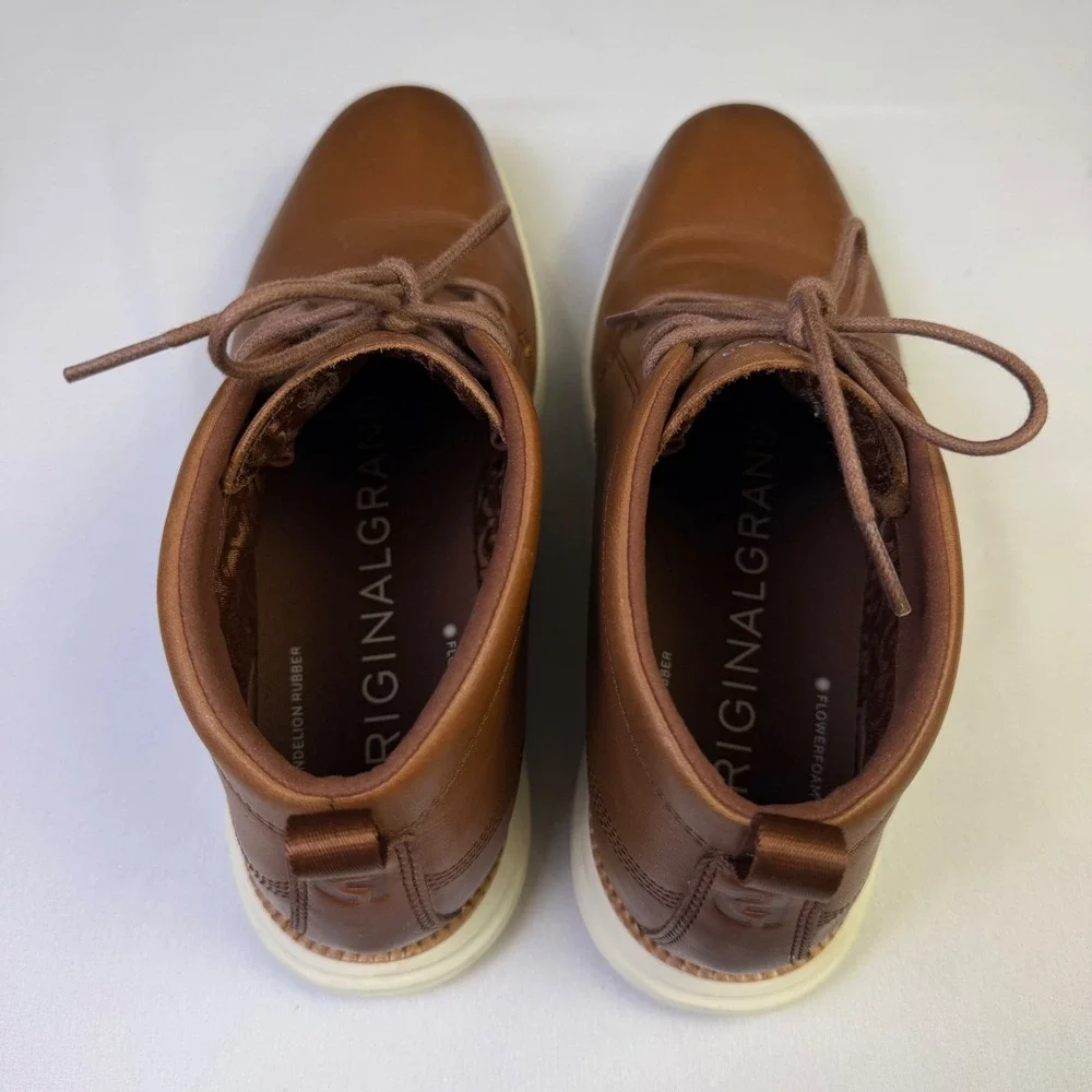 Cole Haan OriginalGrand Chukka Boots British‎ Tan Leather C40844 Mens 10.5 M